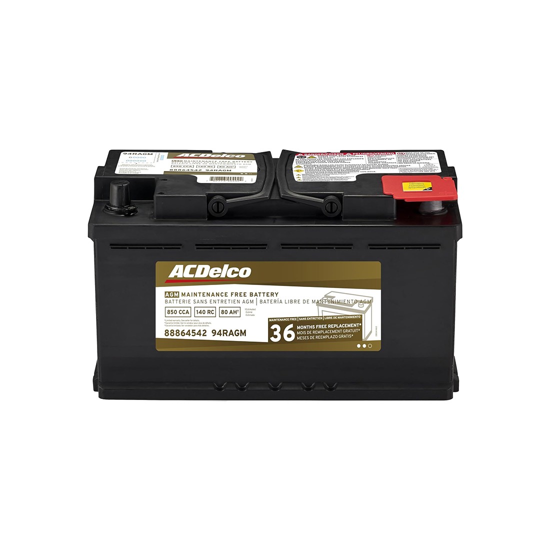 Smart Car Fortwo Exide Marathon Max 12 Volt Battery - Imagem 2