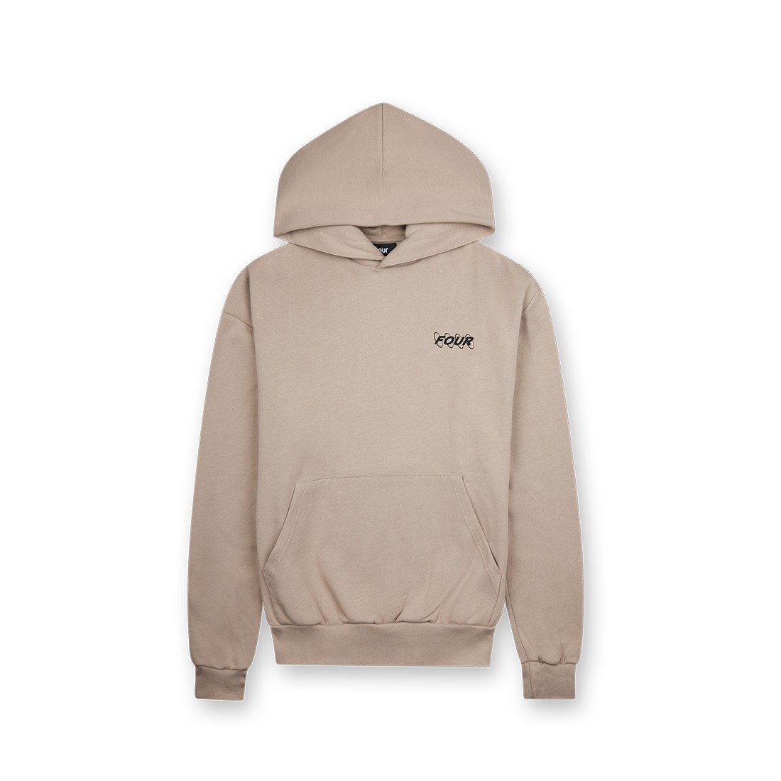 Athletics Embroidered Relaxed Hoodie - Black - Imagem 3