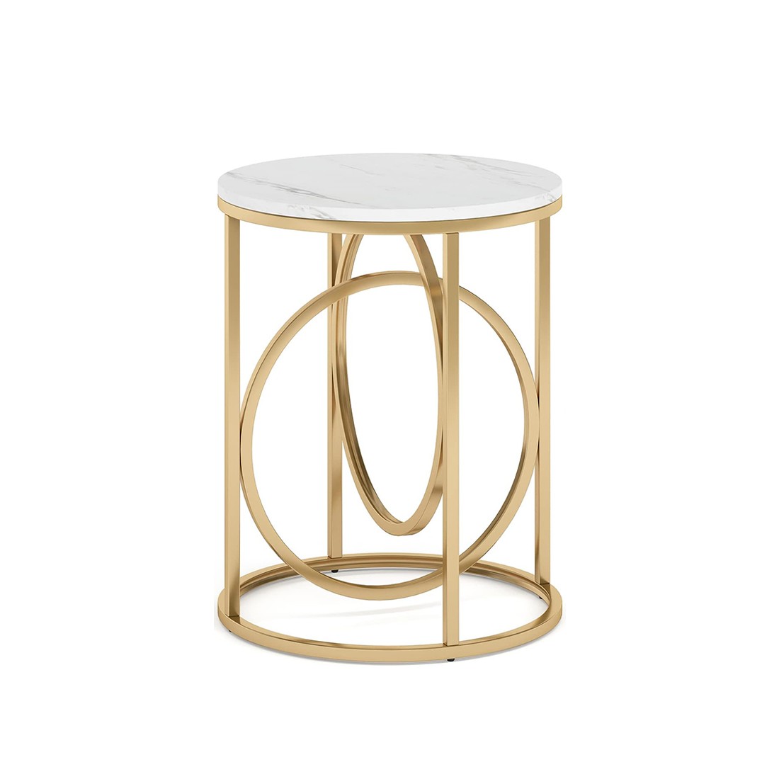 Mid Century Modern Round Dining Table in Oak - Imagem 2